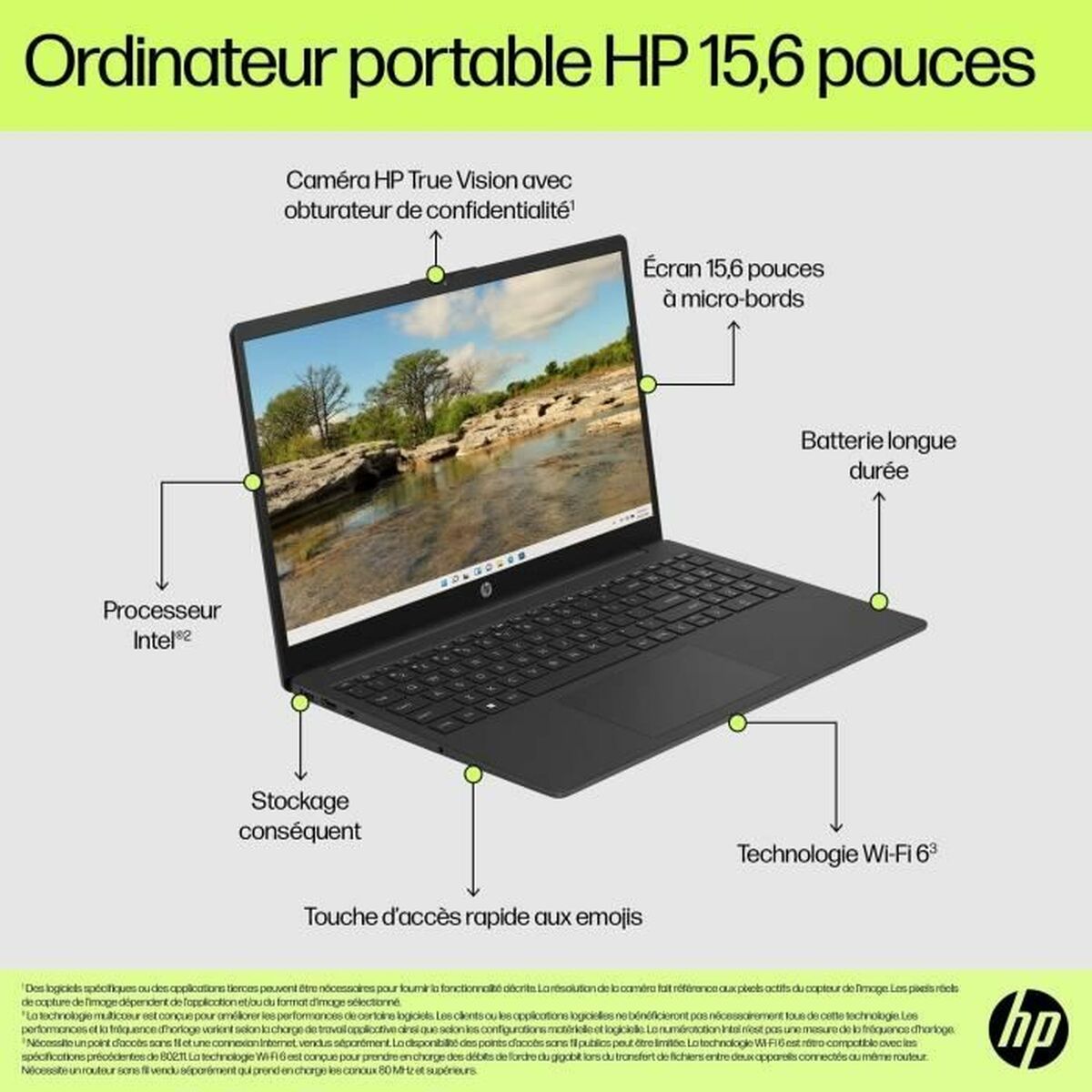Laptop HP 15-fd0099nf